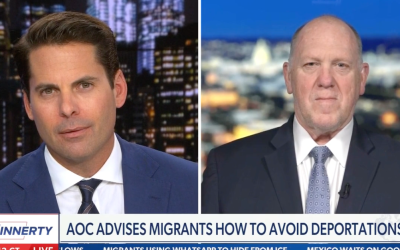 Tom Homan to Newsmax: AOC ‘Dumbest Congresswoman Ever’